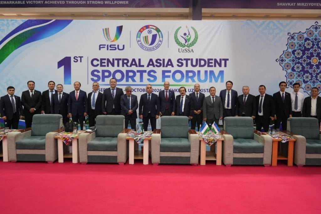 I Markaziy Osiyo talabalar sporti xalqaro forumida xalqaro hamkorlik kengaymoqda