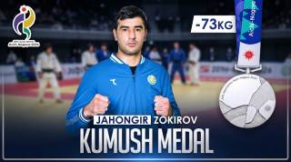 Jahongir Zokirov Osiyo o‘yinlari kumush medali sohibi