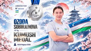 Ozoda Sobirjonova kumush medalga ega chiqdi