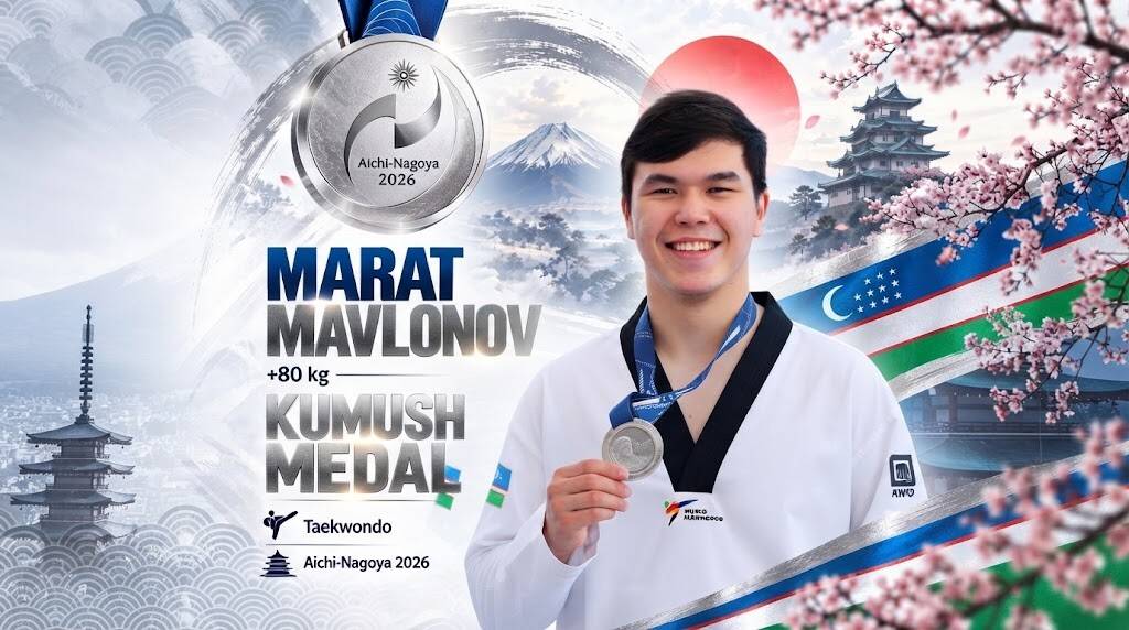 Марат Мавлонов Осиё ўйинларида кумуш медалга эга чиқди
