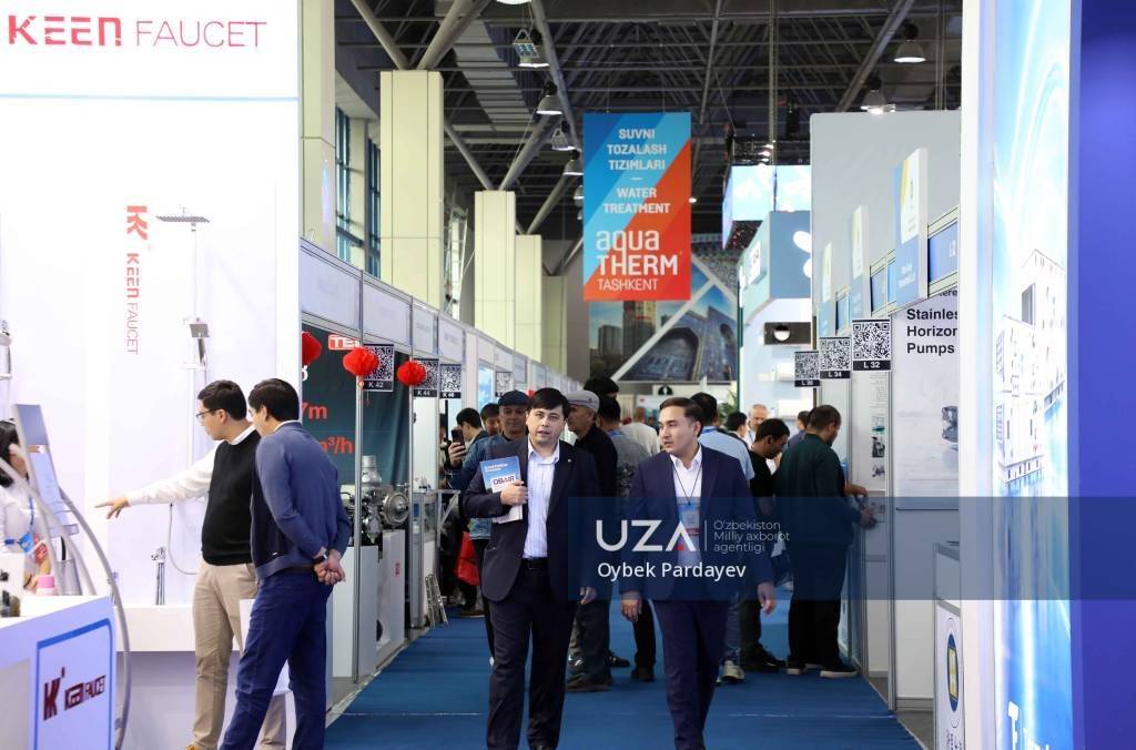 “Aquatherm Tashkent 2026”: muhandislik tizimlari bo‘yicha yangi yechimlar namoyish etilmoqda