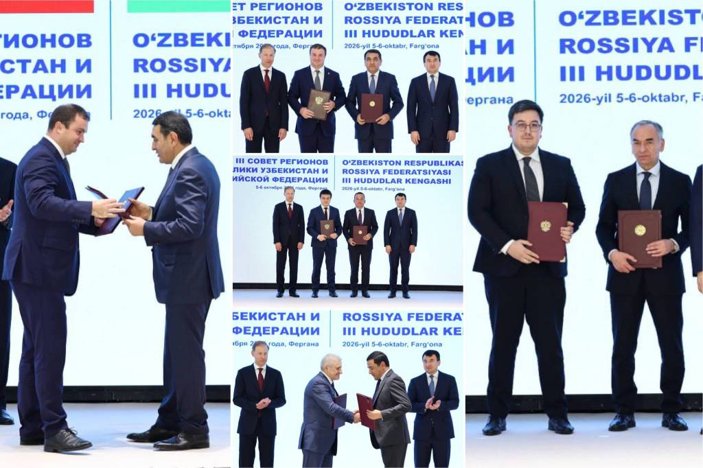 Ўзбекистон ва Россия ҳудудлари ҳамкорлиги янги келишувлар билан мустаҳкамланди