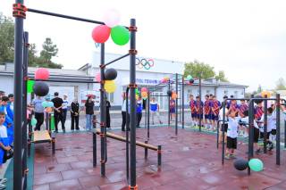 Ёшлар учун замонавий спорт майдончалари