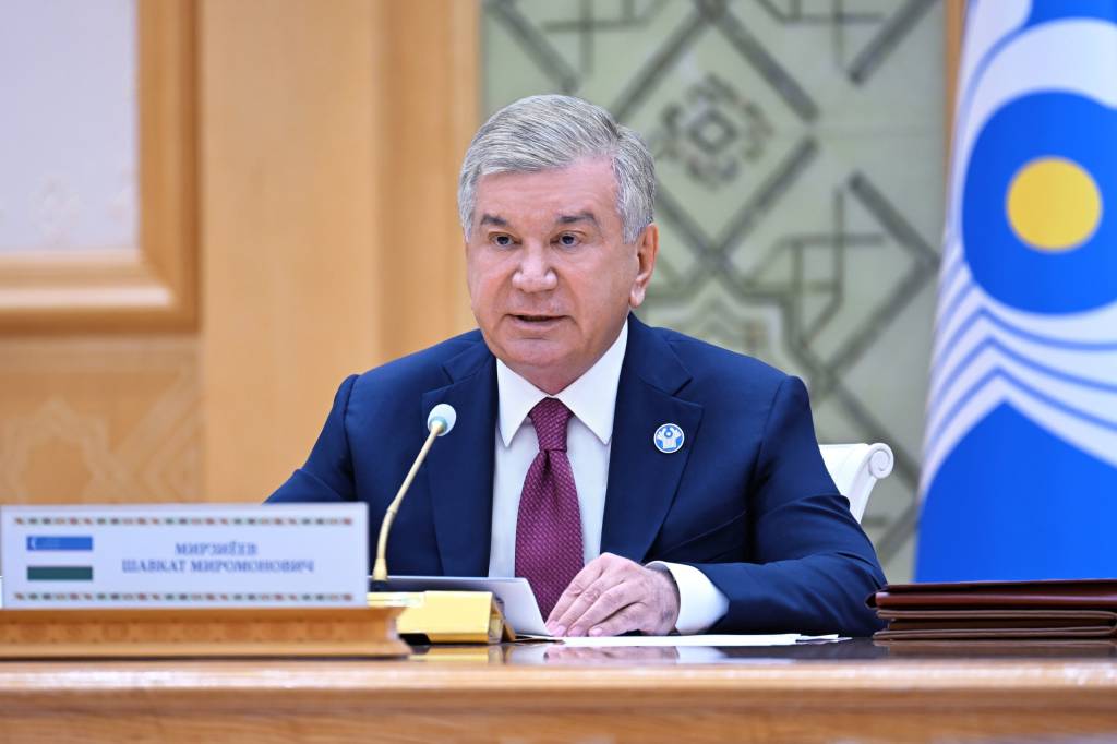 Выступление Президента Республики Узбекистан Шавката Мирзиёева на заседании Совета глав государств Содружества Независимых Государств