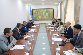 JICA вице-президенти Самарқандга келди