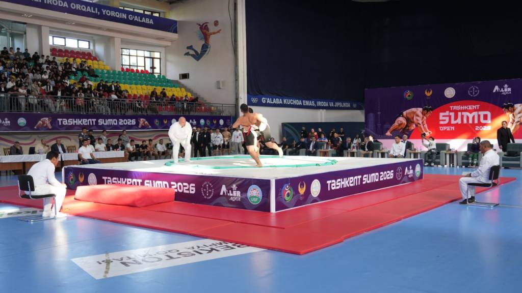 Sumo sport turi O‘zbekistonda ommalashmoqda