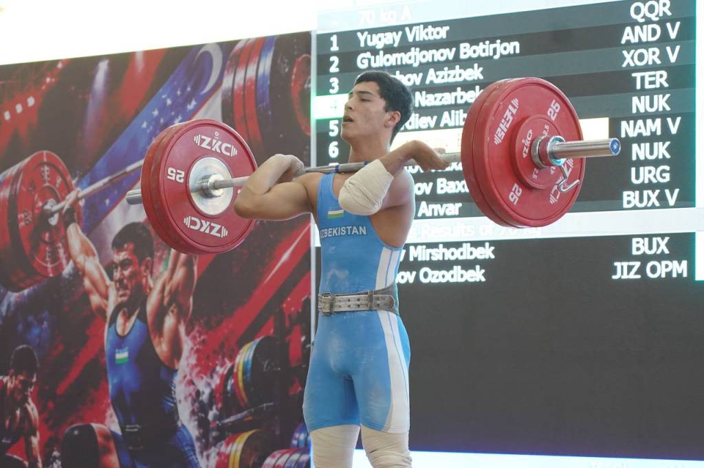 Og‘ir atletikada yangi rekord – 43 ta jamoa O‘zbekiston kubogi uchun kurashmoqda