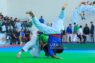 Surxondaryoda «Favqulodda vaziyatlar vaziri kubogi» uchun kurash musobaqasi o‘tkazildi