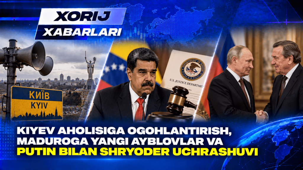 Киев аҳолисига огоҳлантириш, Мадурога янги айбловлар ва Путин билан Шрёдер учрашуви