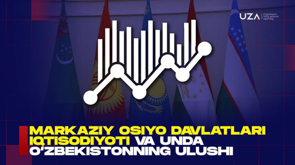 Markaziy Osiyo davlatlari iqtisodiyoti va unda O‘zbekistonning ulushi (+video)