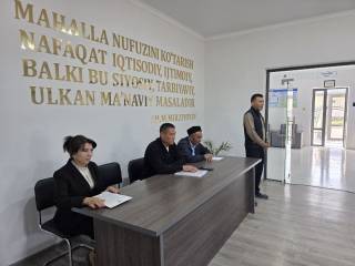 Oilaviy qadriyatlarni mustahkamlash komissiyasi ishlayapti