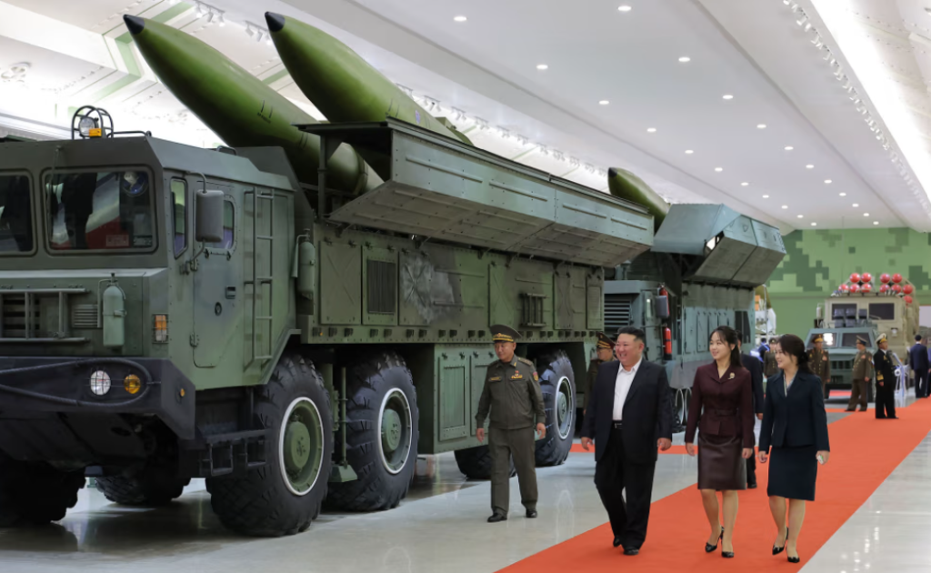 金正恩参观了美国导弹博物馆