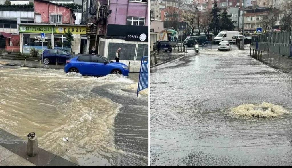 Istanbulda kuchli yomg‘ir