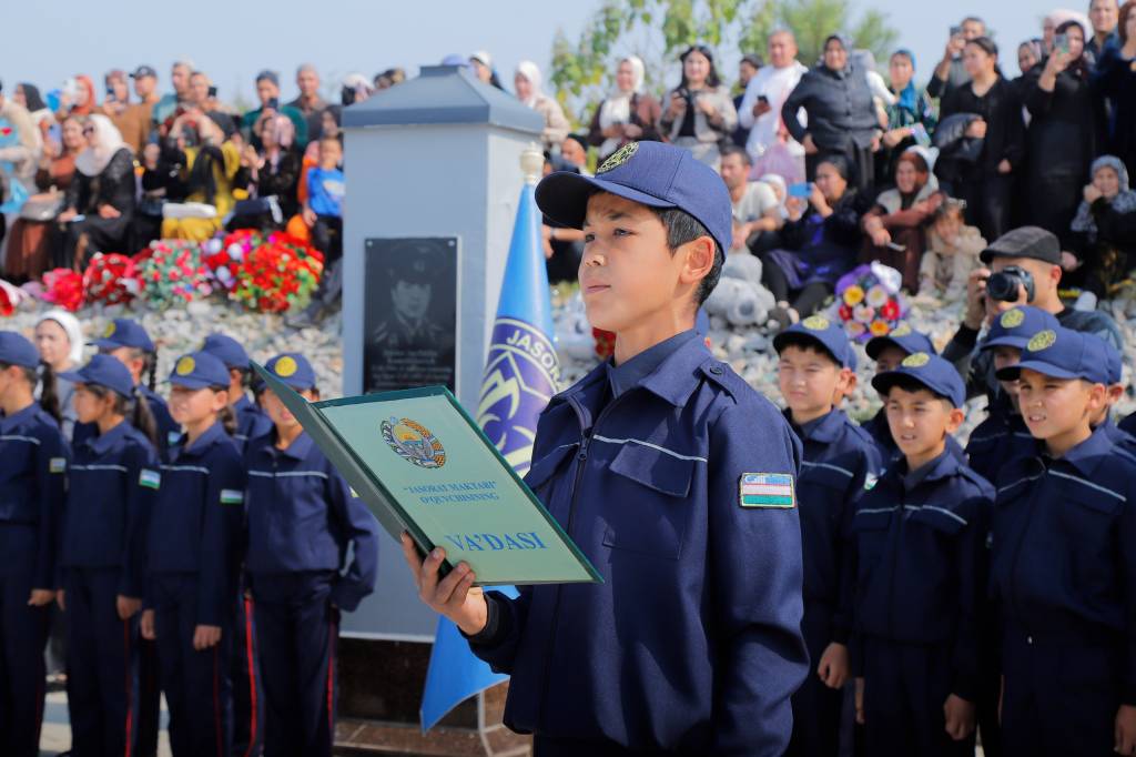 Бўлажак ватан ҳимоячилари тантанали ваъда берди