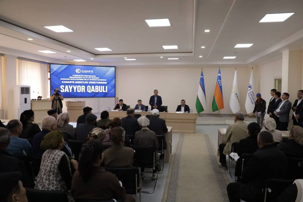 Sayyor qabulda fuqarolarning kadastrga oid muammolari hal etilmoqda