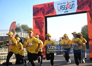 Toshkentda «Global Laser Run City Tour – 2026» musobaqasi o‘tkazildi