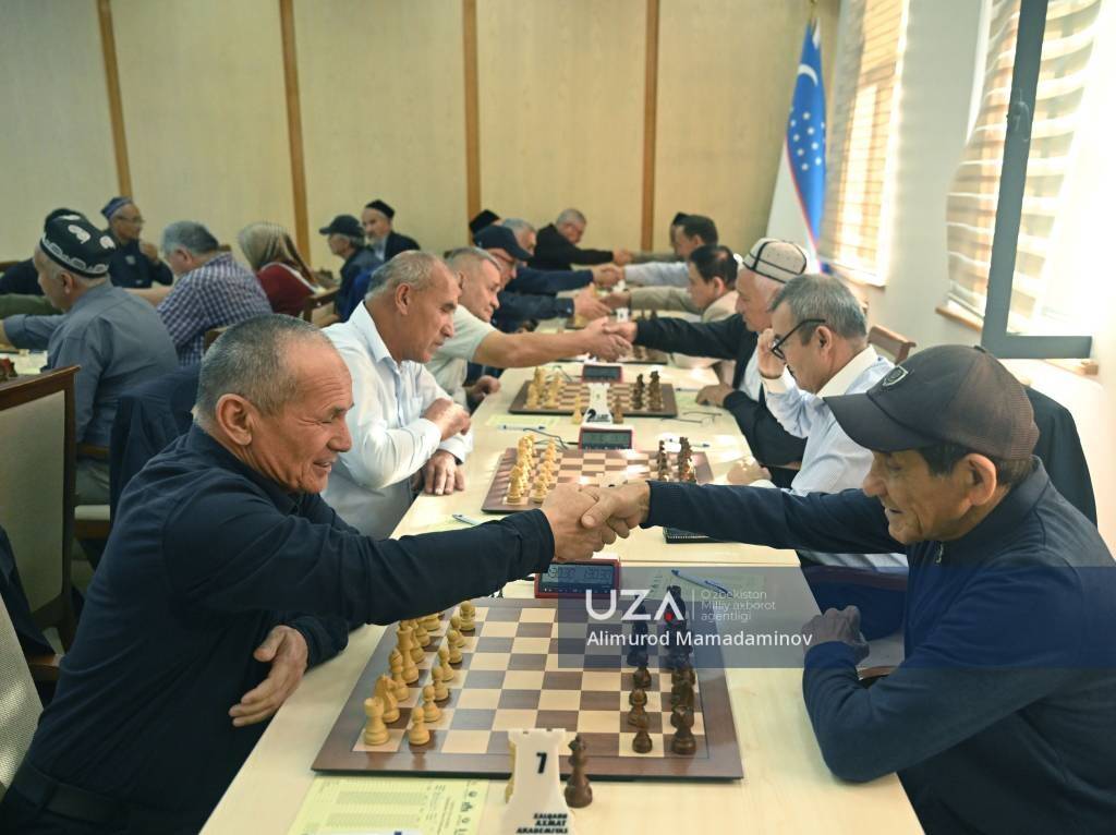 Toshkentda faxriy shaxmatchilar o‘rtasida O‘zbekiston chempionati boshlandi