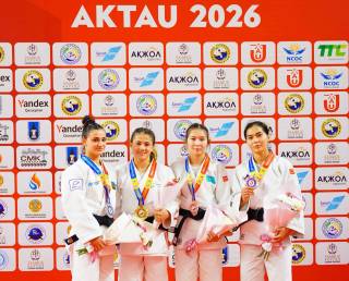 Dzyudochilarimiz Qozog‘iston turnirida 13 ta medalni qo‘lga kiritdi