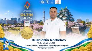 Paraosiyo o‘yinlari: Xusniddin Norbekov — chempion!