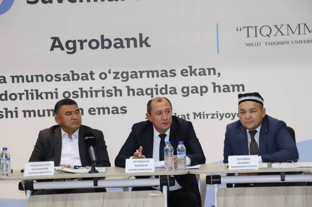 Нуриддин Хўжақулов: "Ҳар бир томчи сувда ризқ ва барака бор"