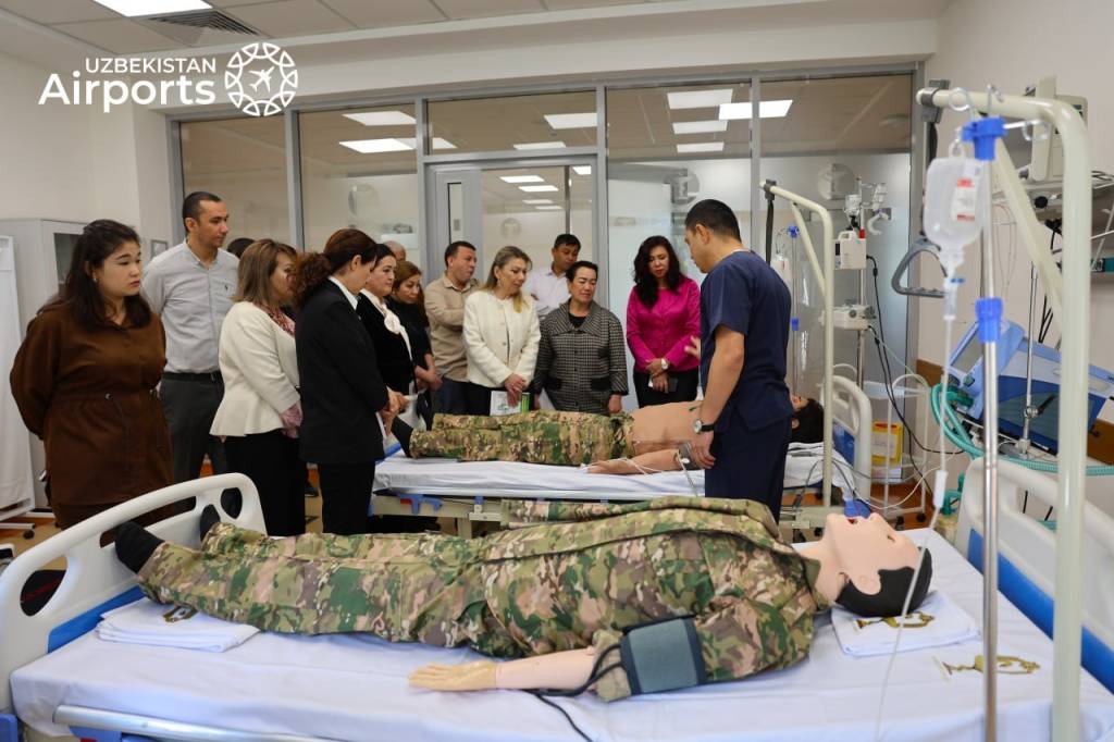 Медработники “Uzbekistan Airports” совершенствуют навыки оказания экстренной помощи