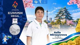 Asila Mirzayorova Paraosiyo o‘yinlarida ikkinchi bo‘ldi