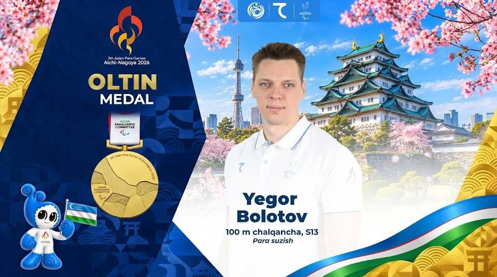 Егор Болотов делегациямизга 28-олтин медални келтирди