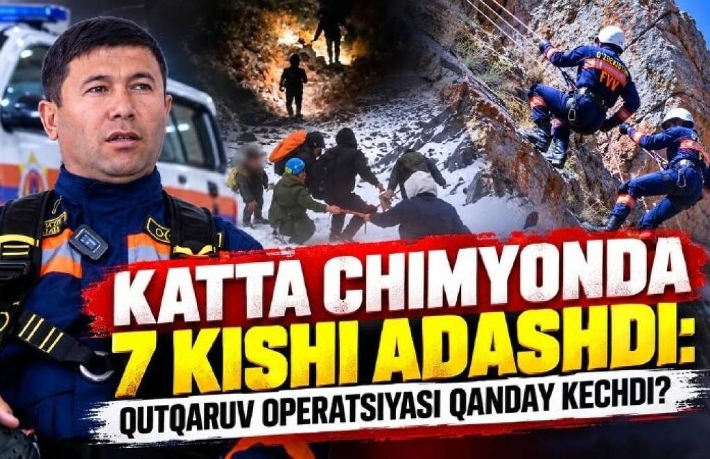 Katta Chimyonning xavfli so‘qmoqlari: 7 kishi qanday qutqarildi? (+video)