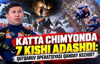 Катта Чимённинг хавфли сўқмоқлари: 7 киши қандай қутқарилди? (+видео)