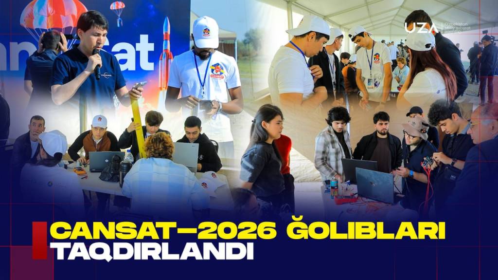 "CanSat-2026" ғолиблари тақдирланди (+видео)