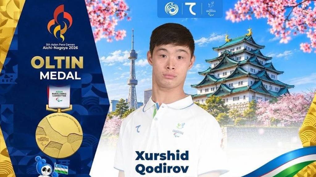 Paraosiyo o‘yinlarida yana uchta medal