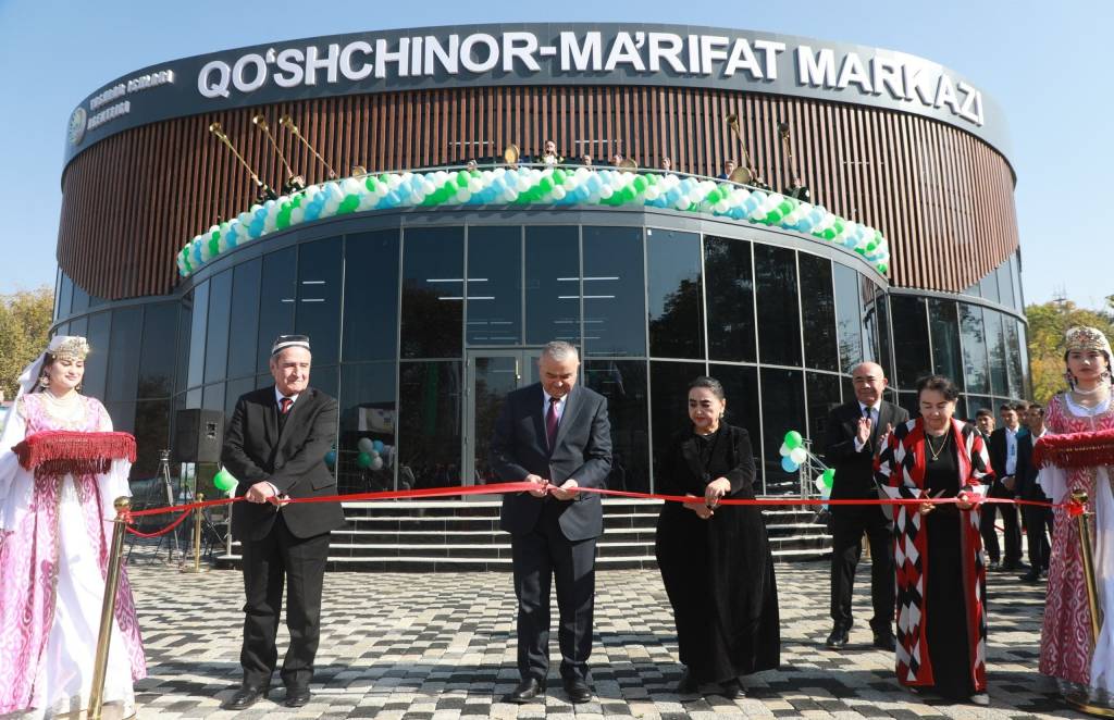 "Qo‘shchinor" – Parkentning yangi ma’rifat maskani
