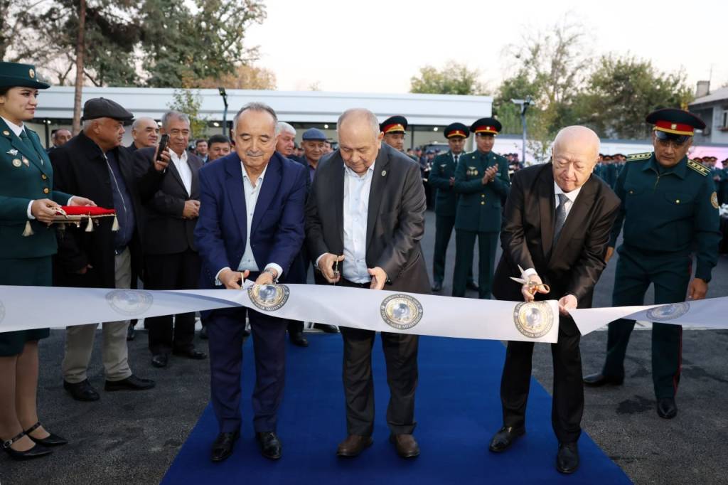 Yashnobod tumani Ichki ishlar organlari faoliyatini muvofiqlashtirish boshqarmasining yangi binosi ochildi