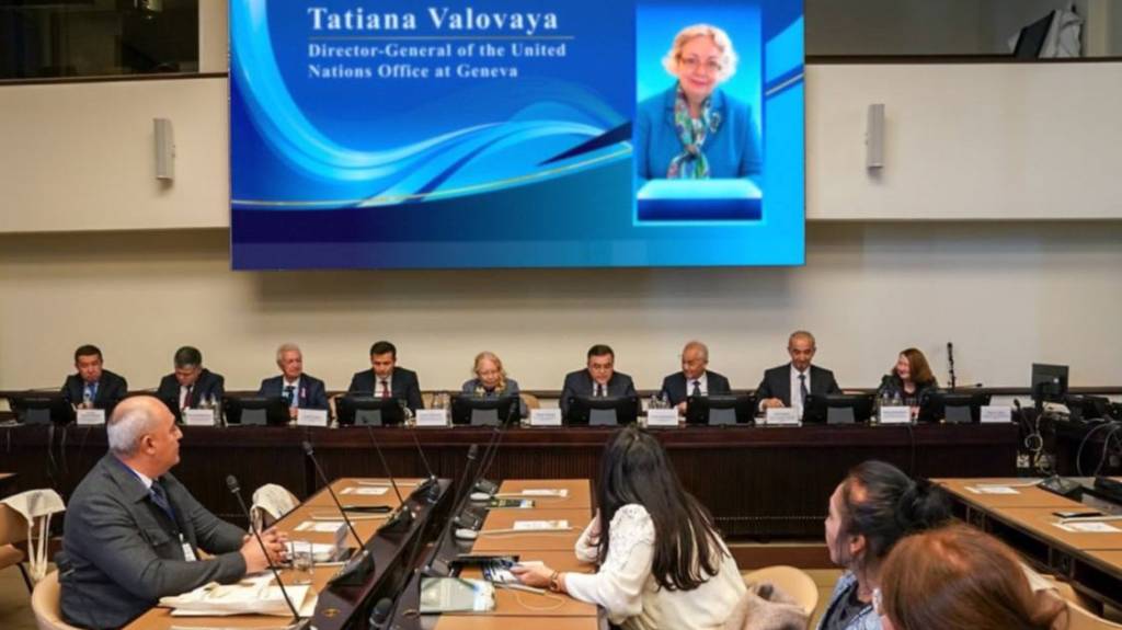 Jenevadagi BMT qarorgohida Markaziy Osiyoning ilmiy va ma’naviy merosi taqdimot qilindi