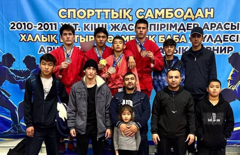 Ёш самбочиларимиз Қозоғистон турнирида муваффақиятга эришди