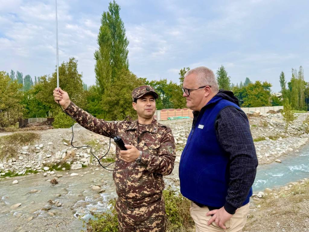 OSCE supports water quality monitoring in the Syrdarya River Basin