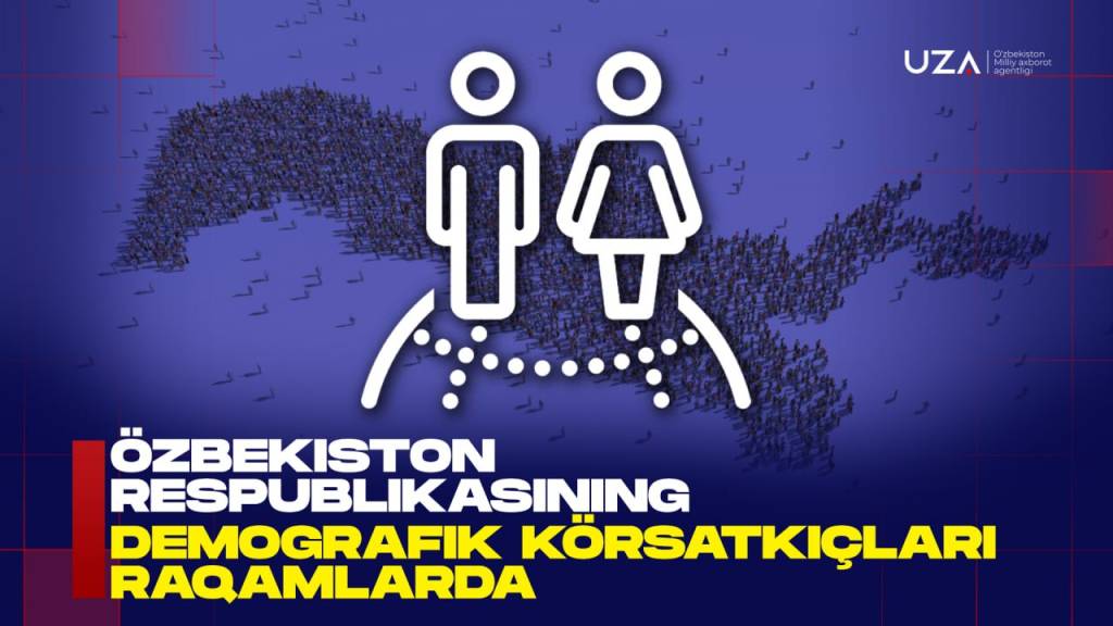 Ўзбекистон Республикасининг демографик кўрсаткичлари рақамларда (+видео)