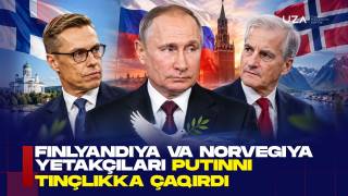 Финляндия ва Норвегия етакчилари Путинни тинчликка чақирди (+видео)