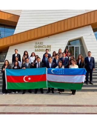 O‘zbekiston yoshlar delegatsiyasi Ozarbayjonda