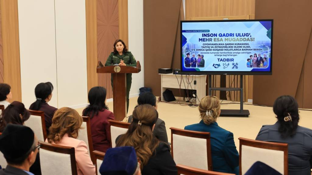 Giyohvandlikka qarshi kurashishga qaratilgan seminar
