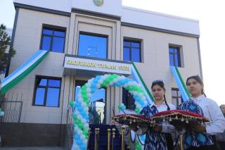 Янгиланган суд биноси фойдаланишга топширилди
